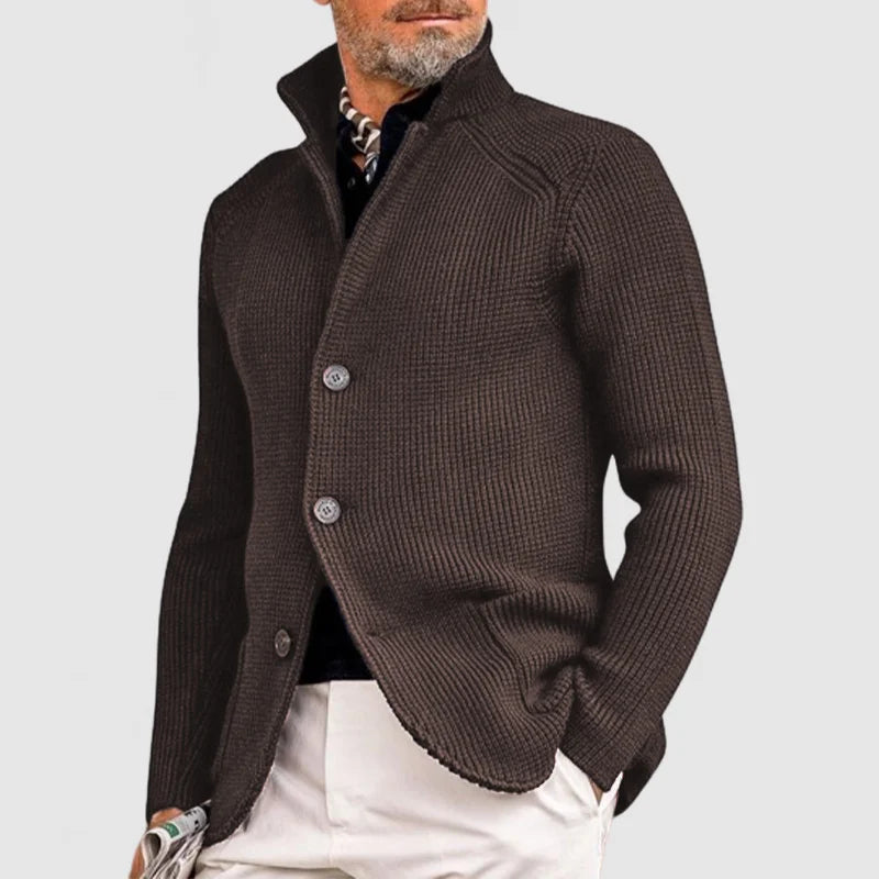 lichte gebreide blazer voor herfst en lente
