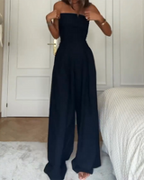 René | Elegante Strapless Jumpsuit