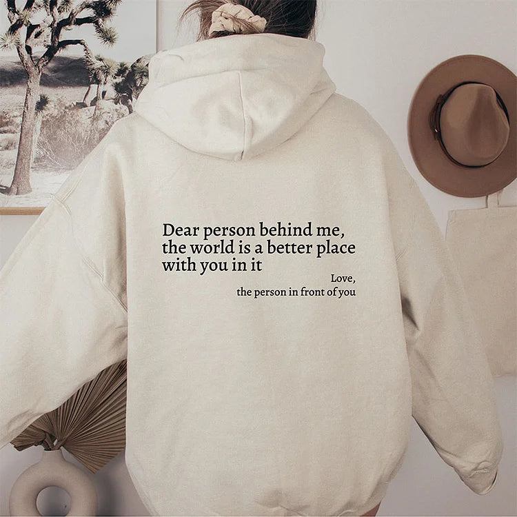 Zachte en comfortabele trui in unisex design, ideaal om positiviteit te verspreiden