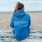 Zachte en comfortabele trui in unisex design, ideaal om positiviteit te verspreiden