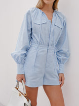 katoenen jumpsuit voor casual dagen
