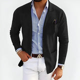 herenblazer in elegante casual stijl
