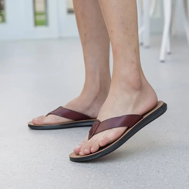 lichte heren flip flops duurzaam
