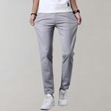 Adam chino broek in luxe katoenmix
