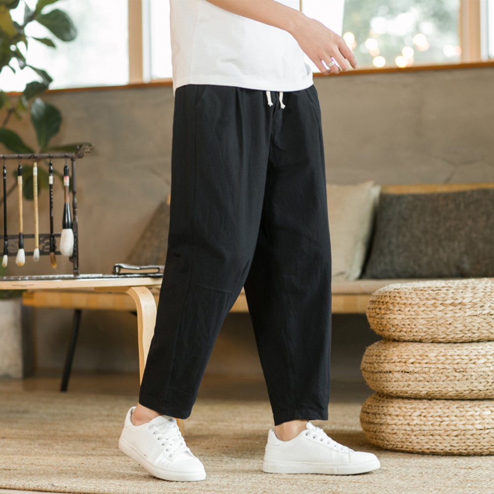 zwarte casual broek voor dagelijks gebruik
