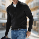 wolmix half-zip trui heren
