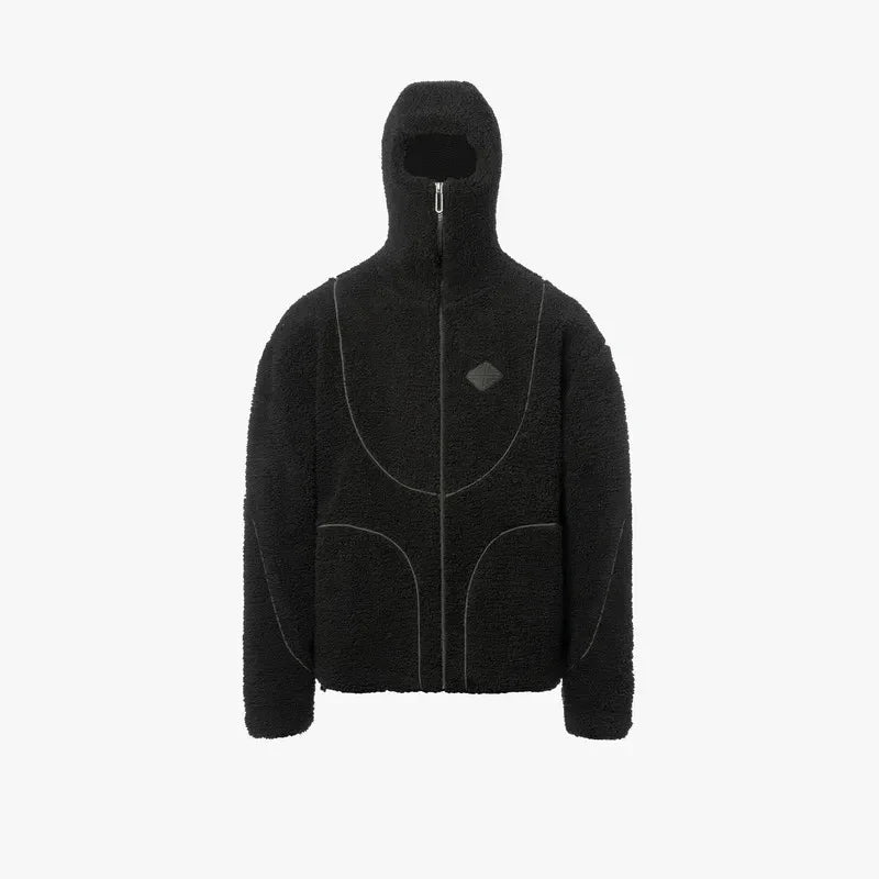 comfortabele jas met ritssluiting
