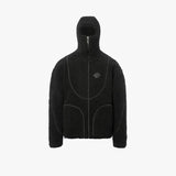 comfortabele jas met ritssluiting
