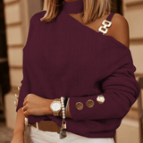 Witte schoudertop dames outfit
