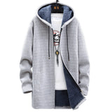 casual herenjas met capuchon

