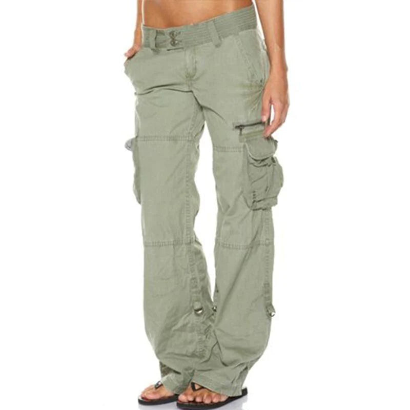 CAMILLE - Stijlvolle cargo broek voor dames