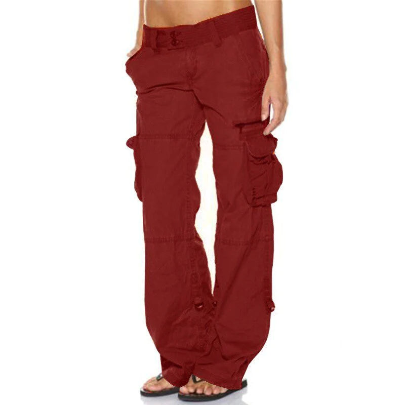 CAMILLE - Stijlvolle cargo broek voor dames