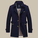 Victor trenchcoat met moderne pasvorm
