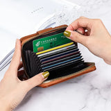 Regalia Wallet voorkant - elegant ontwerp en PU-leer.