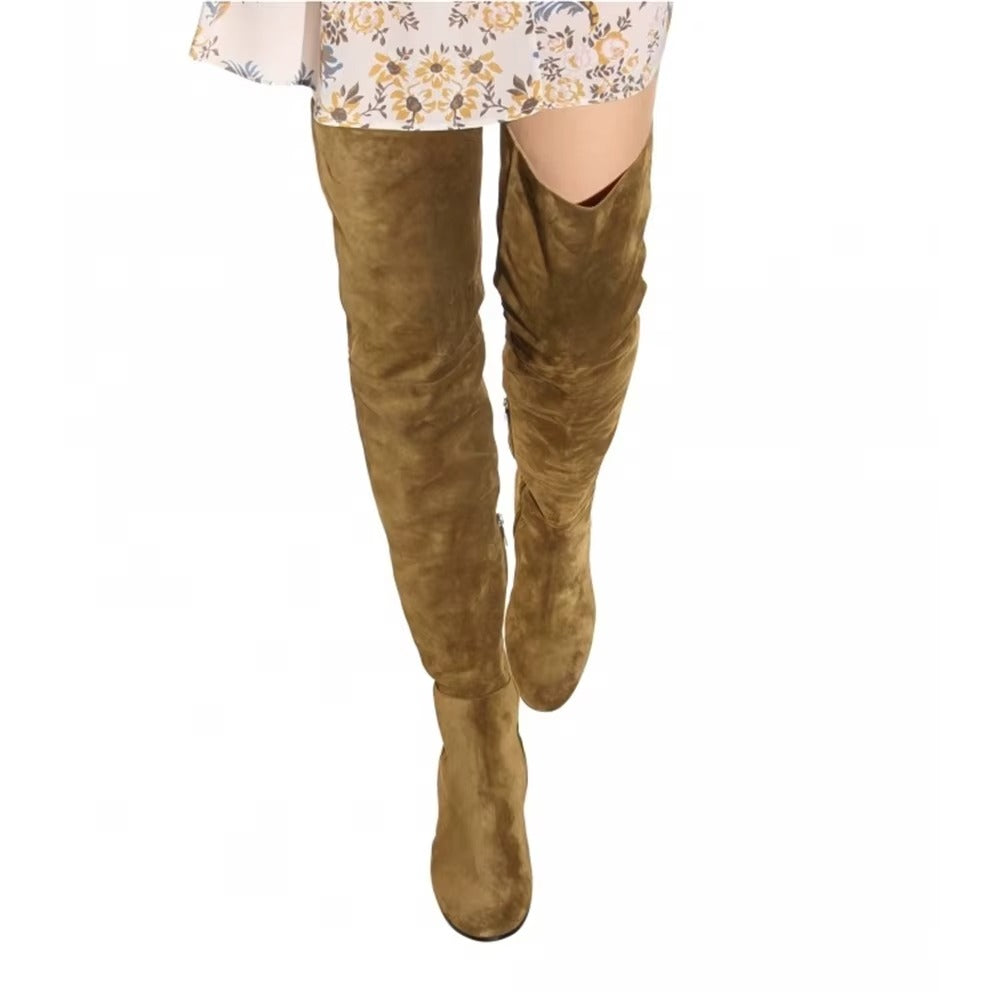 Savannah | Stijlvolle Suede Hoge Laarzen