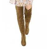 Savannah | Stijlvolle Suede Hoge Laarzen