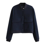 casual tussenjas dames blauw
