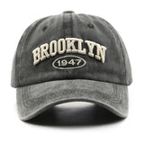 Braylen unisex baseball cap met Brooklyn borduursel
