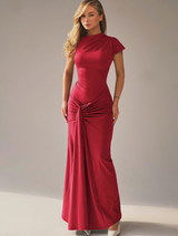Celina Lace-Up Gown | Maxi Jurk