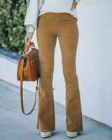 Mila | Stylish High Waist Flare Pants for Women