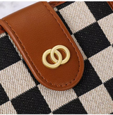 Regalia Wallet voorkant - elegant ontwerp en PU-leer.