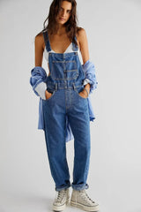 dames denim jumpsuit 2024
