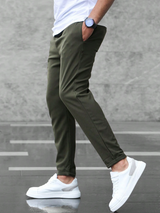 slim-fit broek heren casual stijl