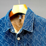 close-up fleece voering denver denim jacket
