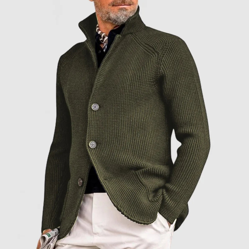 blazer met knoopsluiting en moderne snit
