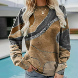 Modieus dames sweatshirt met moderne pasvorm
