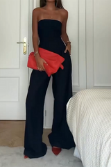 René | Elegante Strapless Jumpsuit