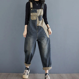 Elegante denim jumpsuit voor dames
