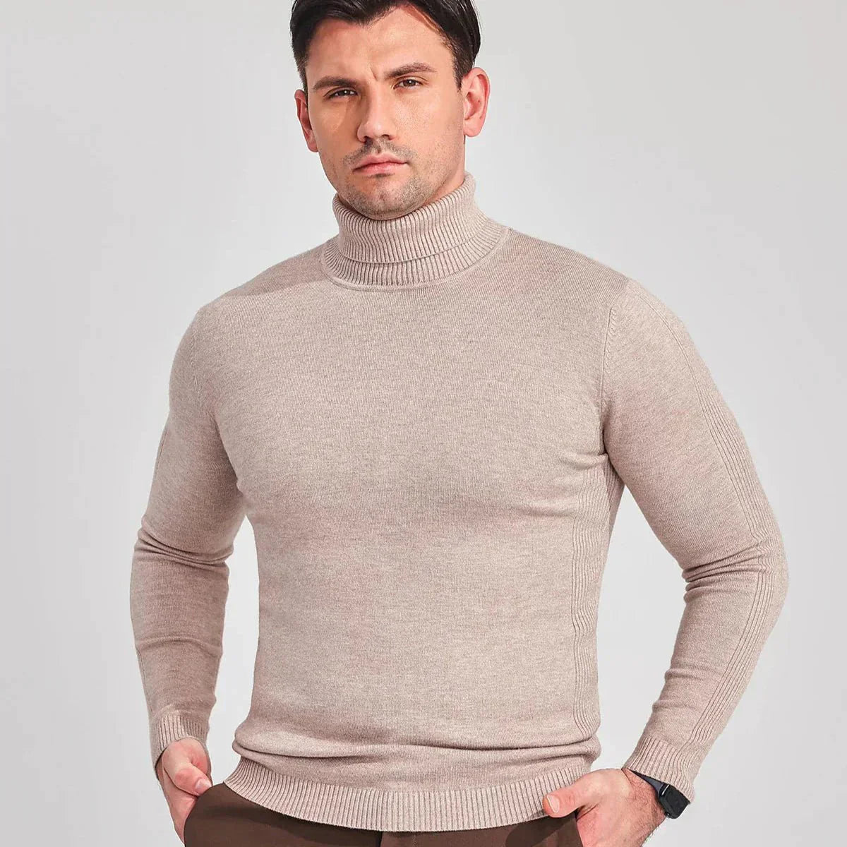 slim fit coltrui heren elegante look
