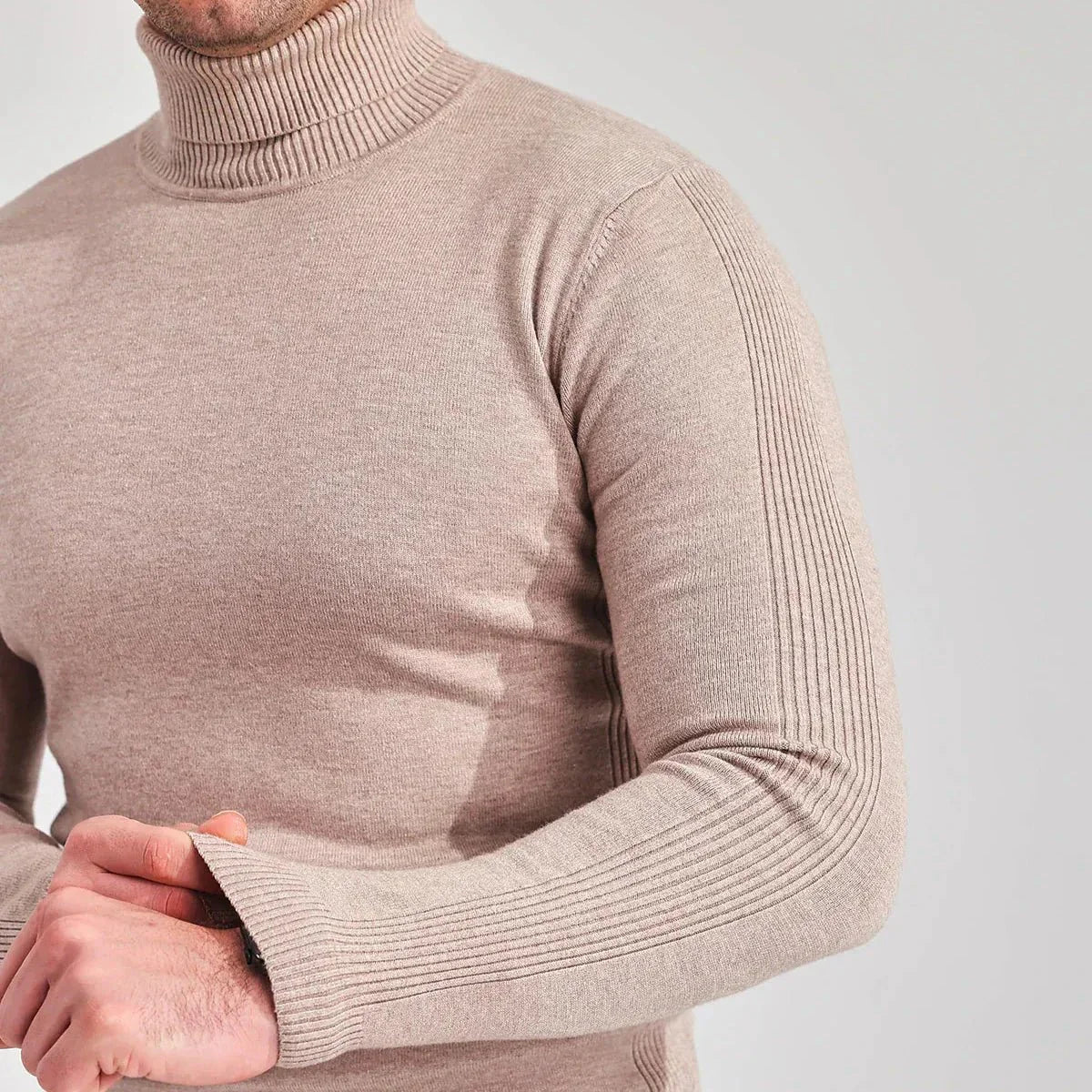 klassieke coltrui voor werk of casual
