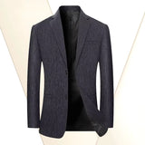	Donkerblauw colbert heren | Tijdloos jasje voor formele gelegenheden